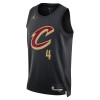 Dres Cleveland Cavaliers Evan Mobley 4 Jordan 2022-23 Statement Edition Crno Swingman